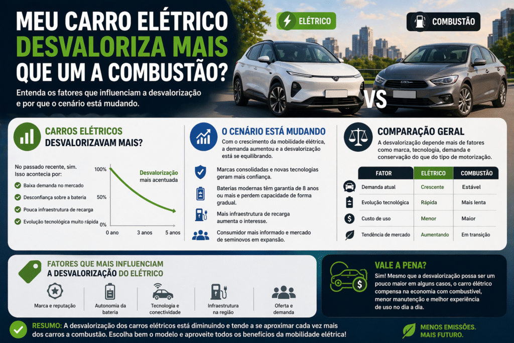 Meu carro elétrico desvaloriza