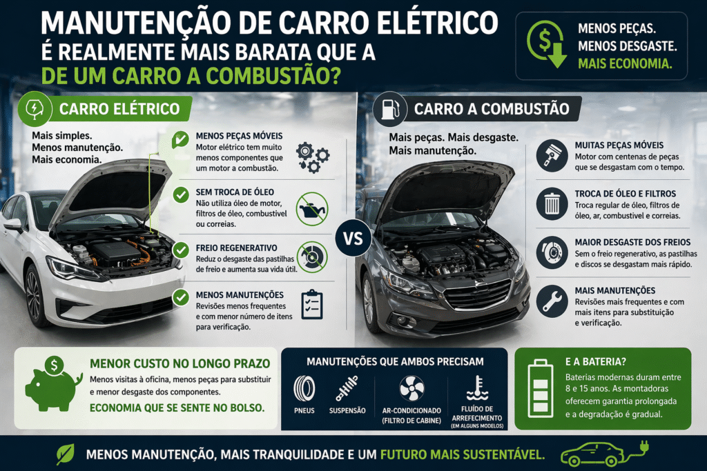 Manutenção de carro elétrico