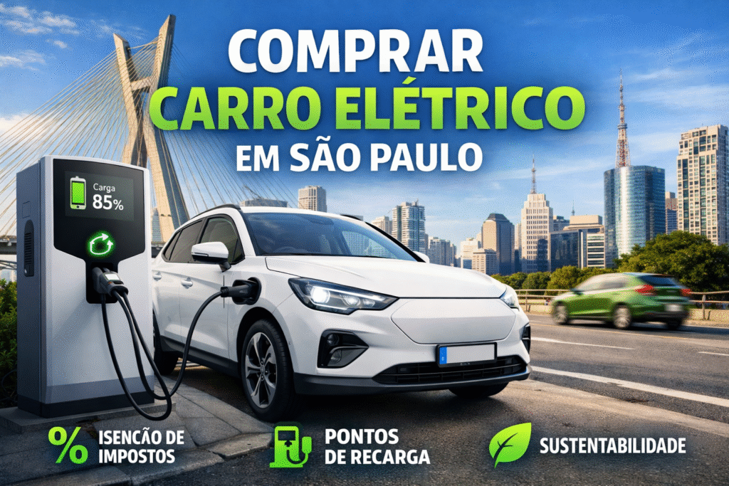 Comprar carro elétrico em São Paulo